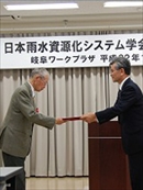 平成22年度感謝状贈呈